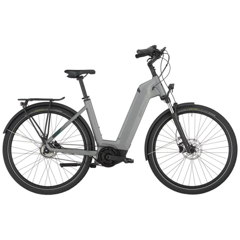 Bergamont E-Horizon Tour 30 Belt Wave 2025 Electric Hybrid Bike - Titanium
