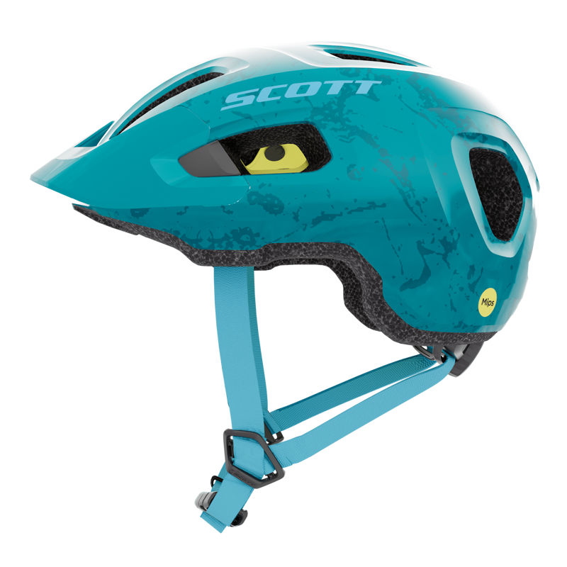 Scott Supra JR Mips Kids Helmet - Cerulean Blue-1