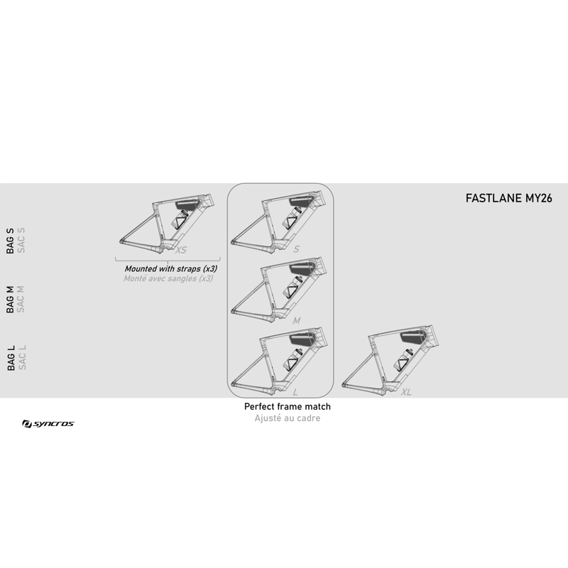 Syncros IS Road Frame Bag - Black-6