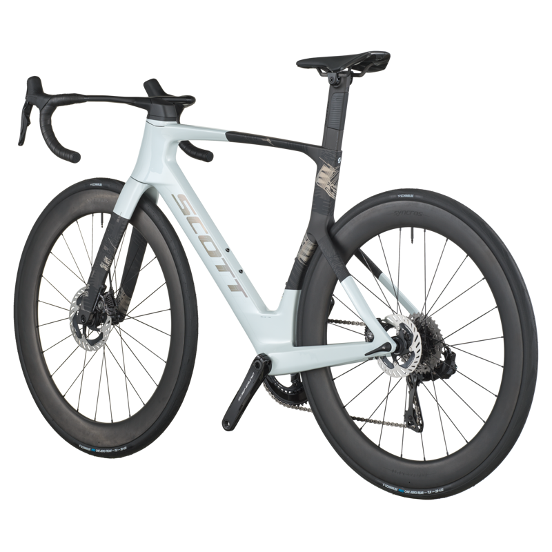 Scott Foil RC Pro 2026 Carbon Aero Road Bike - Cumulus White/Carbon Black-5