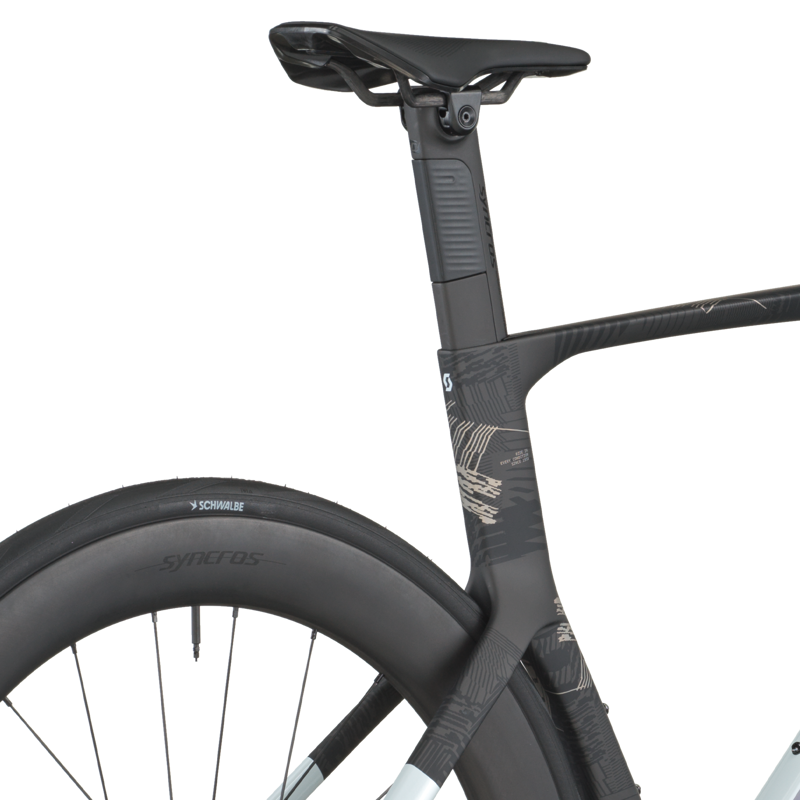 Scott Foil RC Pro 2026 Carbon Aero Road Bike - Cumulus White/Carbon Black-3