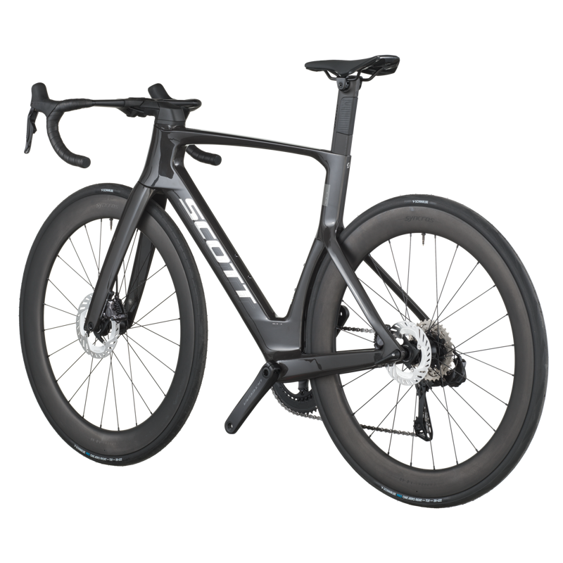Scott Foil RC 10 2026 Carbon Aero Road Bike - Carbon Black-2