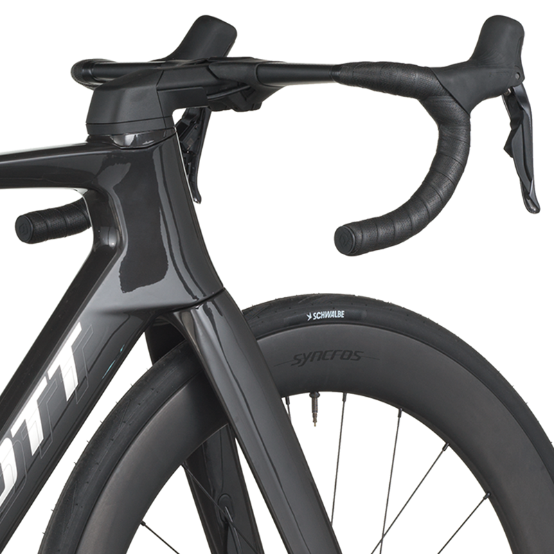 Scott Foil RC 10 2026 Carbon Aero Road Bike - Carbon Black-4
