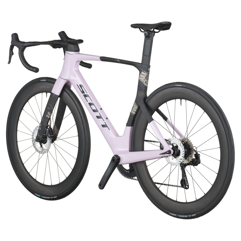 Scott Foil RC 10 2026 Carbon Aero Road Bike - Violet Pink/Carbon Black-2