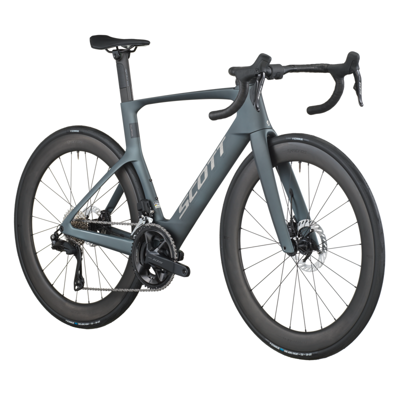 Scott Foil RC 20 2026 Carbon Aero Road Bike - Carbon Grey-1