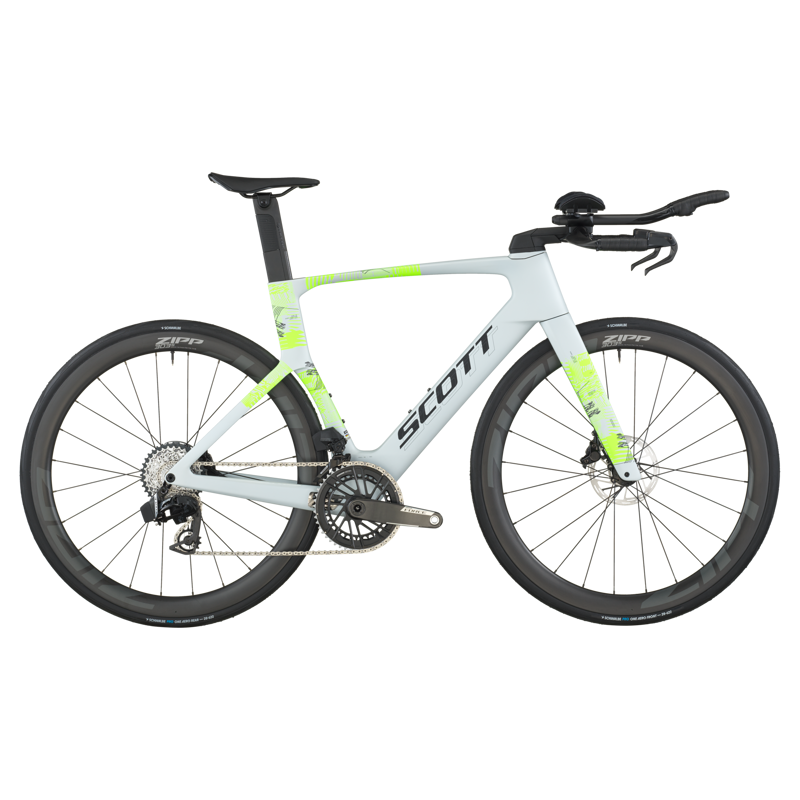 Scott Foil RC TRI 2026 Carbon Triathlon Bike - Cumulus White