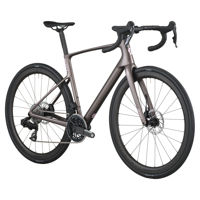 Scott Addict 10 2026 Carbon Endurance Road Bike - Plum Grey-1