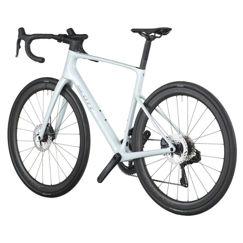 Scott Addict 20 2026 Carbon Endurance Road Bike - Cumulus White-2