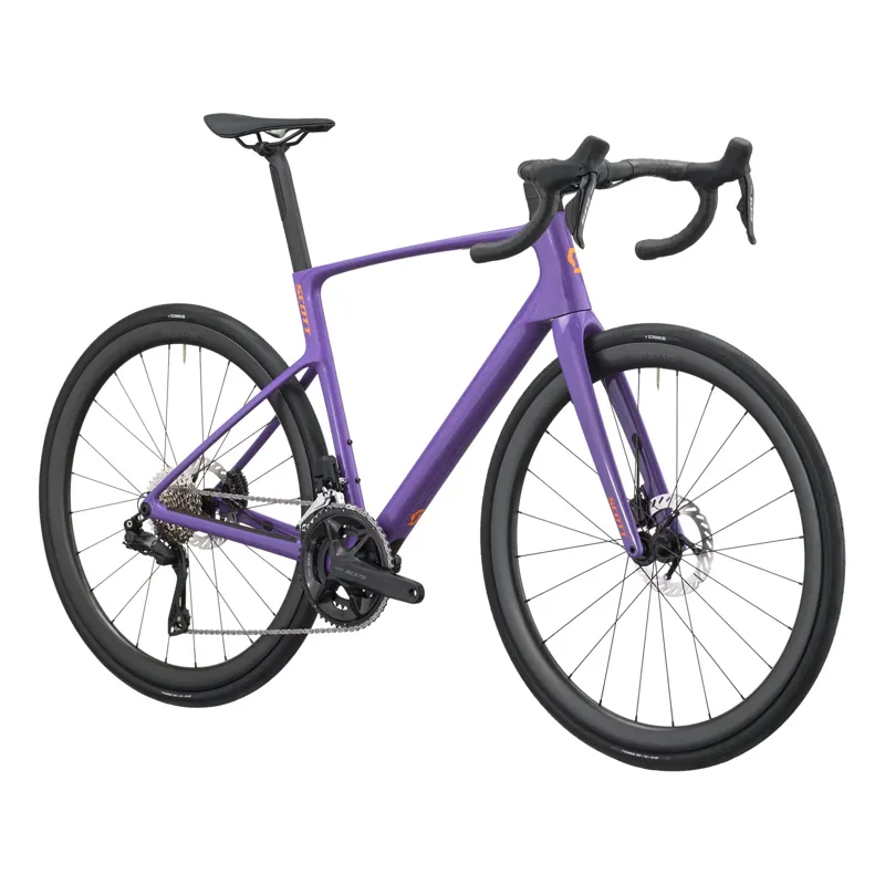 Scott Addict 30 2027 Carbon Endurance Road Bike - Nebula Purple-1