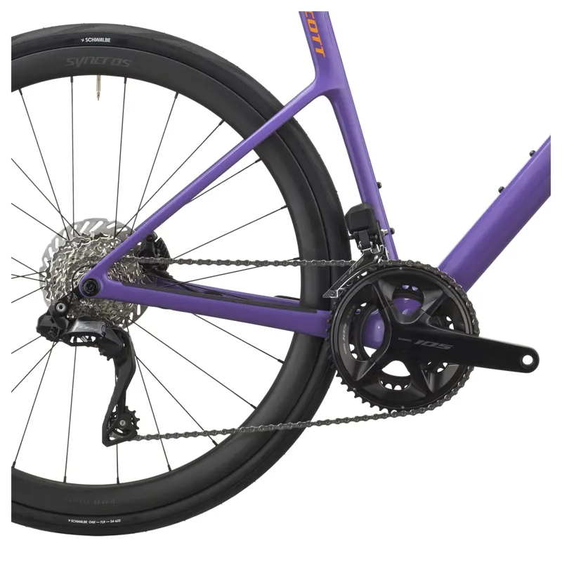 Scott Addict 30 2027 Carbon Endurance Road Bike - Nebula Purple-3