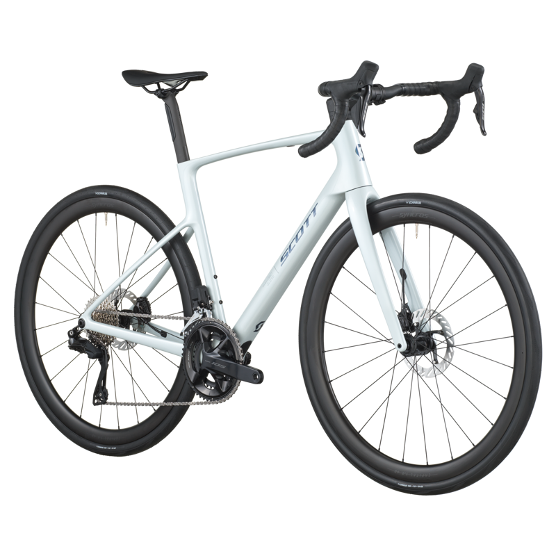Scott Addict 30 2026 Carbon Endurance Road Bike - Cumulus White-1