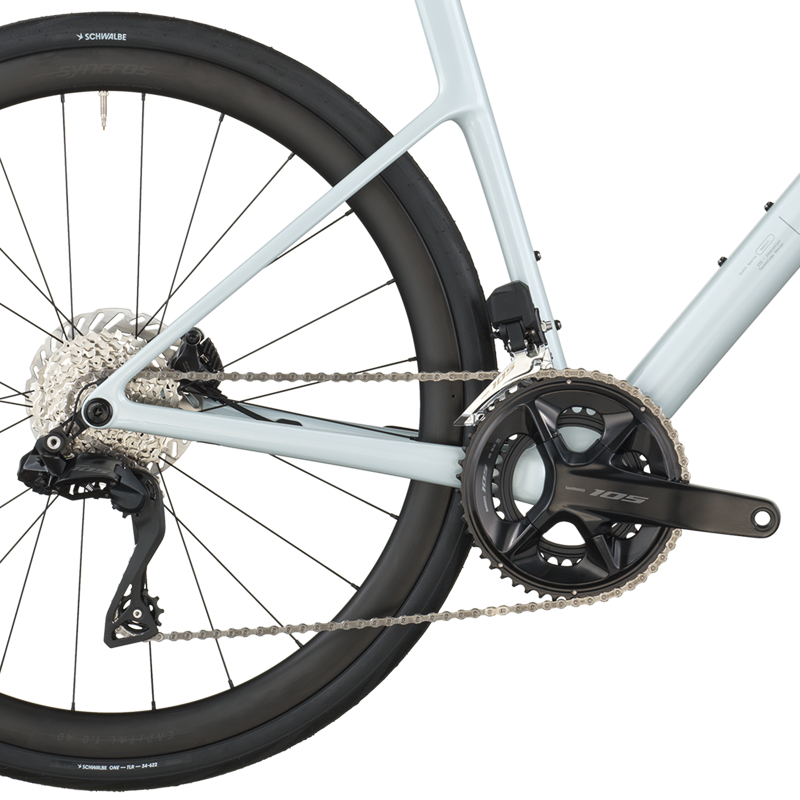 Scott Addict 30 2026 Carbon Endurance Road Bike - Cumulus White-3