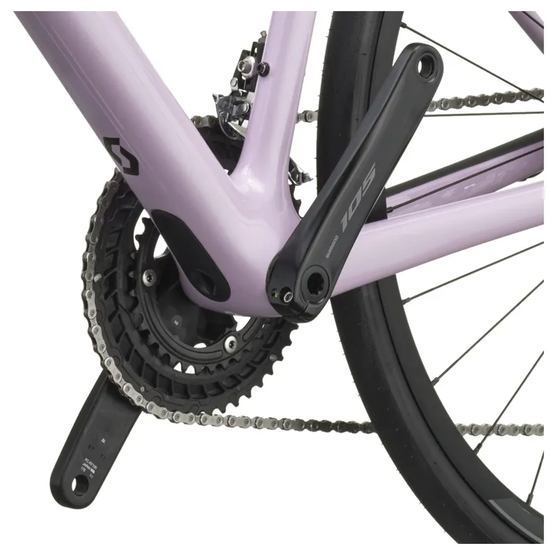 Scott Addict 50 2027 Carbon Endurance Road Bike - Mallow Pink-3