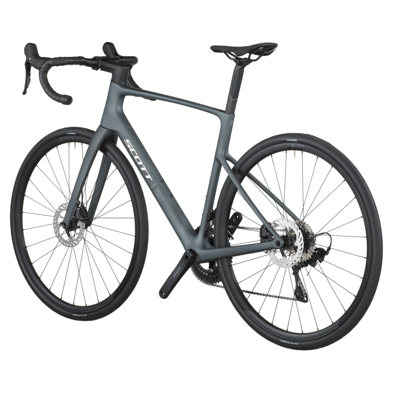Scott Addict 50 2026 Carbon Endurance Road Bike - Carbon Grey-2