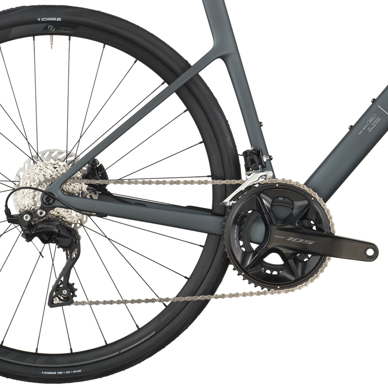 Scott Addict 50 2026 Carbon Endurance Road Bike - Carbon Grey-3