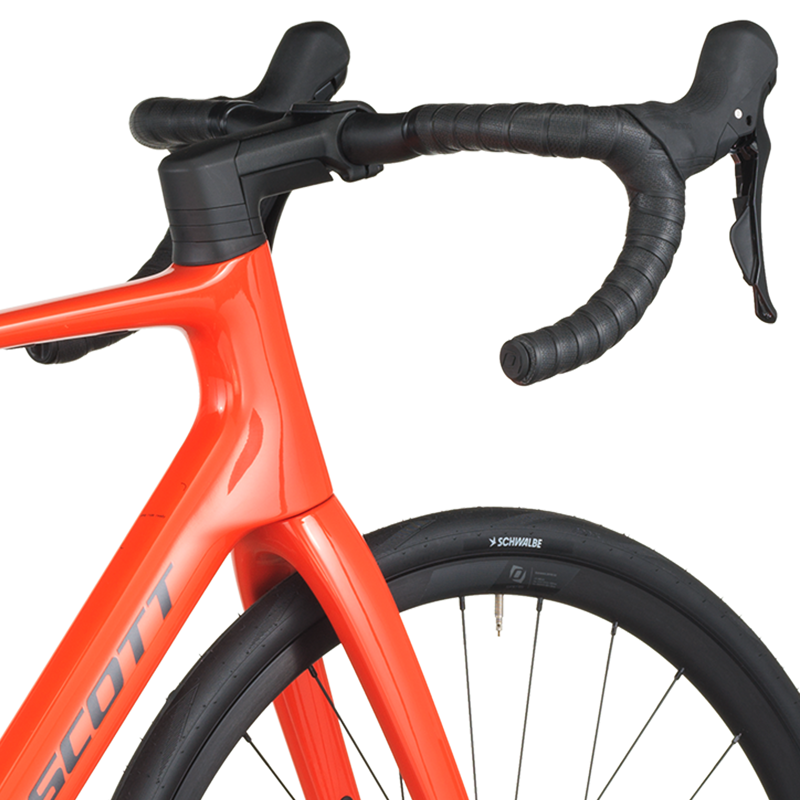 Scott Addict 50 2026 Carbon Endurance Road Bike - Flame Orange-4