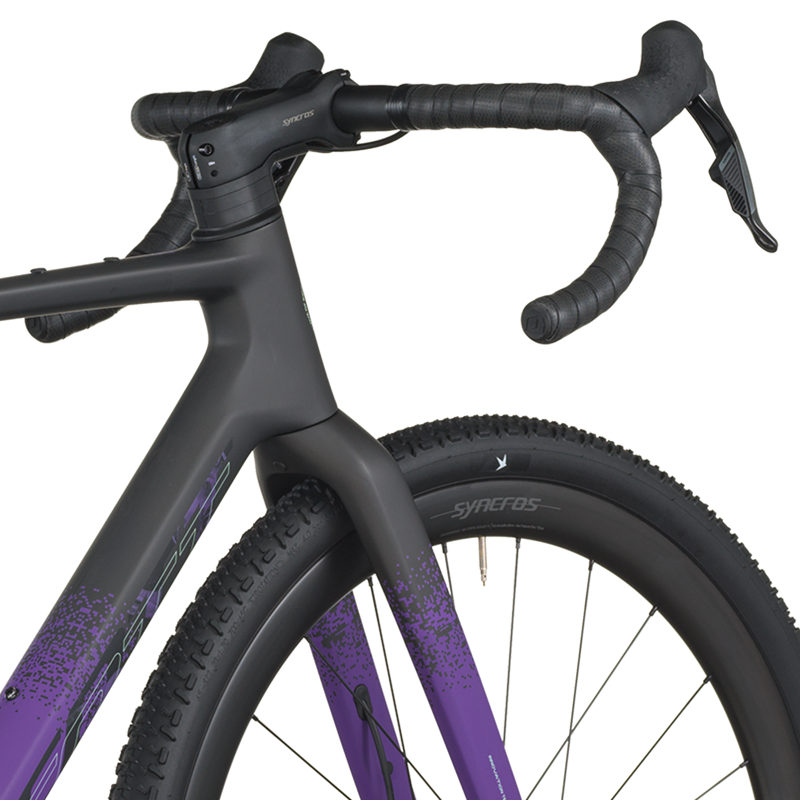 Scott Addict Gravel 20 2026 Carbon Gravel Road Bike - Black/Purple-4