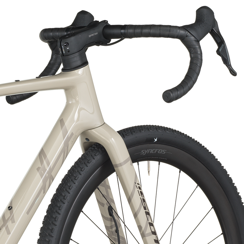 Scott Addict Gravel 20 2026 Carbon Gravel Road Bike - Taupe Beige-4