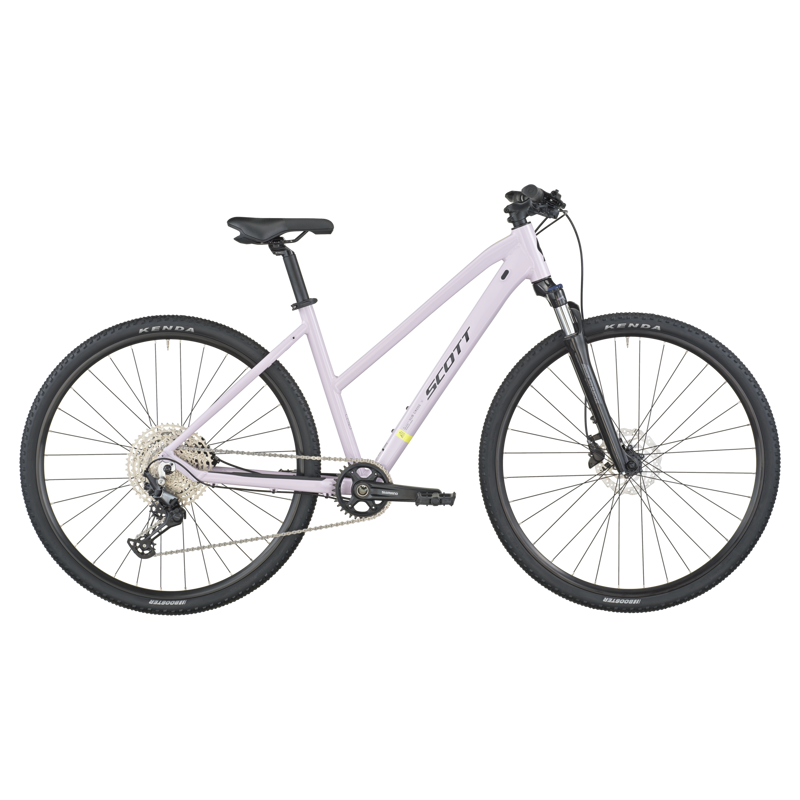 Scott Sub Cross 10 Slope 2026 Hybrid Bike - Violet Pink