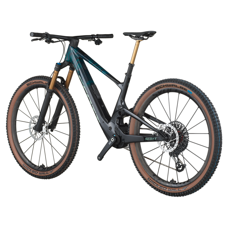 Scott Lumen 900 SL 29er 2026 Electric Mountain Bike - Carbon Black/Blue-2