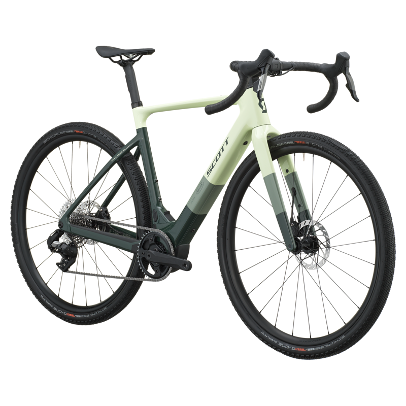 Scott Solace Gravel 30 360wh 2027 Electric Gravel Bike - Cream Green-1