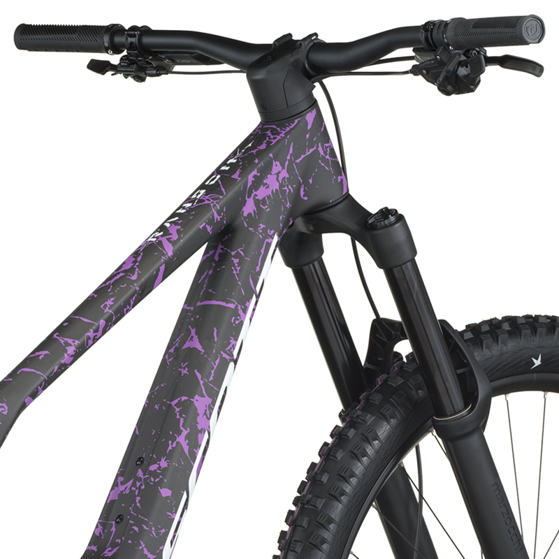 Scott Ransom 920 2026 Carbon Full Sus MTB - Black/Crackle Purple-3