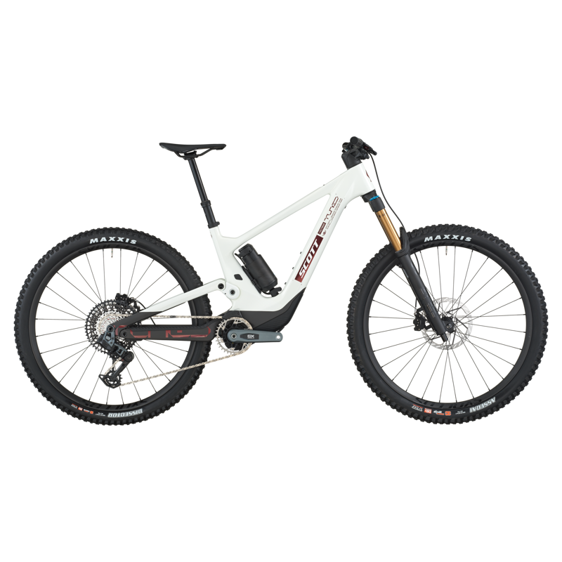 Scott Voltage 900 Tuned 2026 Electric MTB - Carbon Black/Pastel White