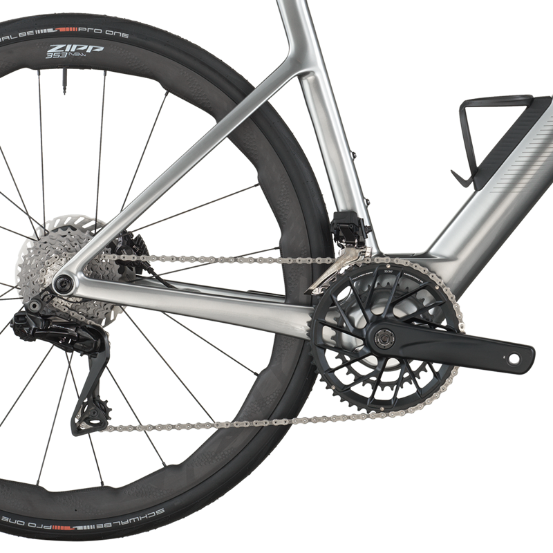 Scott FastLane Premium 2027 Electric Road Bike - Chrome Silver-3