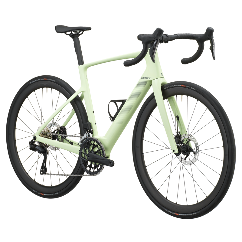 Scott FastLane 20 290wh 2027 Electric Road Bike - Cream Green-1