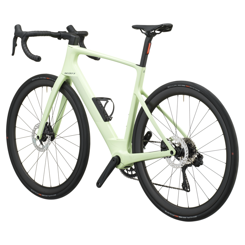 Scott FastLane 20 290wh 2027 Electric Road Bike - Cream Green-2