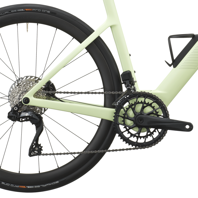 Scott FastLane 20 290wh 2027 Electric Road Bike - Cream Green-3