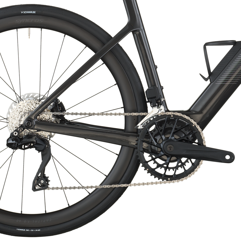 Scott FastLane 20 2026 Carbon Electric Road Bike - Carbon Black-3