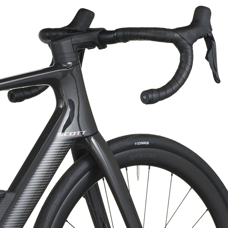 Scott FastLane 20 2026 Carbon Electric Road Bike - Carbon Black-4