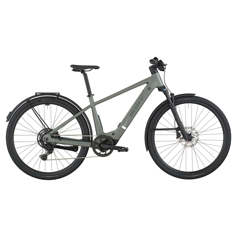Scott Passage 20 2026 Electric Hybrid Bike - Highland Green