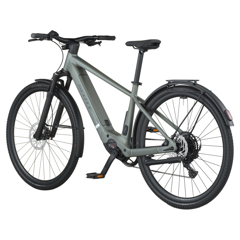 Scott Passage 20 2026 Electric Hybrid Bike - Highland Green-2