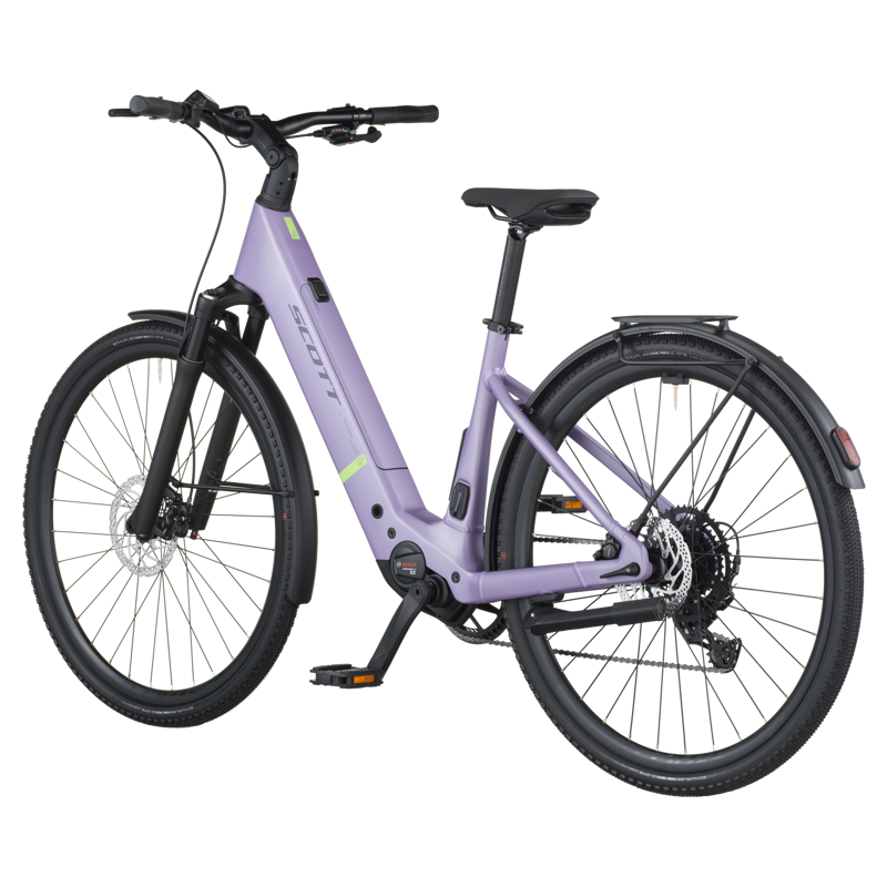Scott Passage 20 Wave 2026 Electric Hybrid Bike - Lila Purple-2