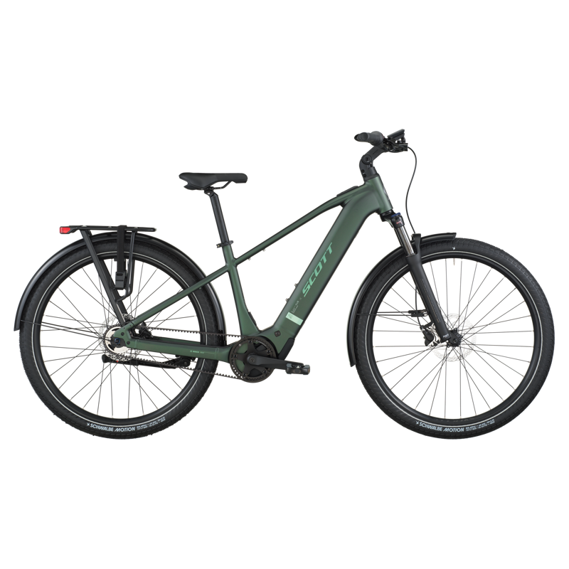 Scott Sub Tour 10 2026 Electric Hybrid Bike - Kelp Green
