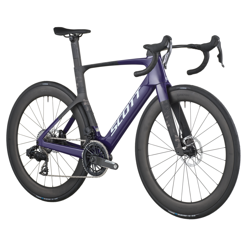 Scott Item Foil RC Team 2026 Carbon Aero Road Bike - Grape Purple/Black-1