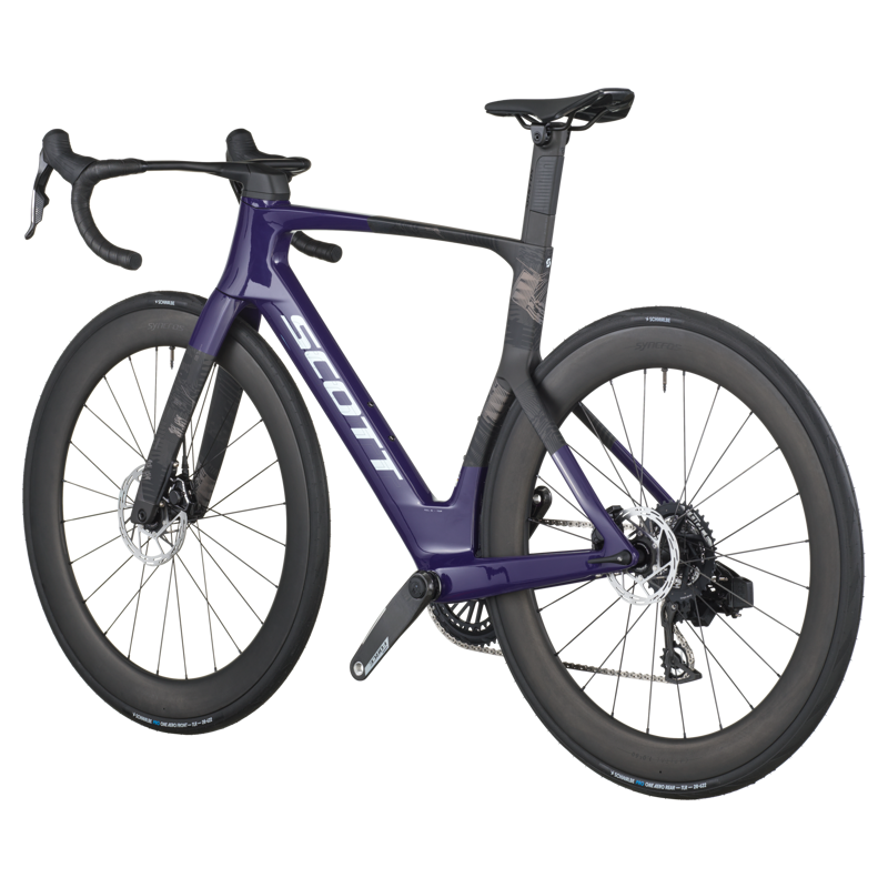 Scott Item Foil RC Team 2026 Carbon Aero Road Bike - Grape Purple/Black-2