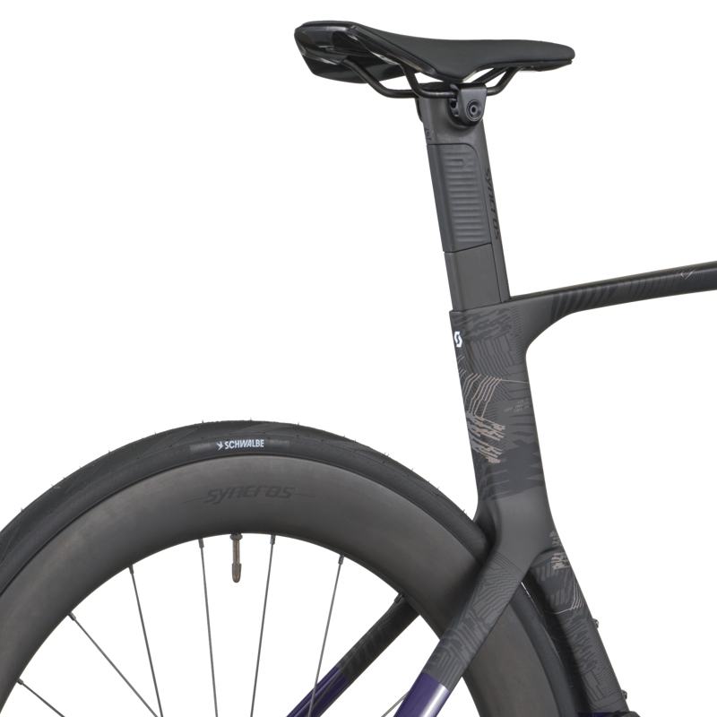 Scott Item Foil RC Team 2026 Carbon Aero Road Bike - Grape Purple/Black-5