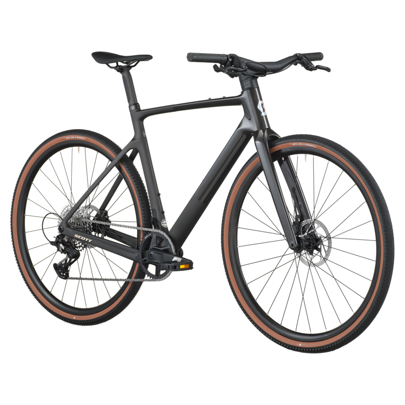 Scott Metrix 10 2026 Carbon Hybrid Bike - Carbon Black-1