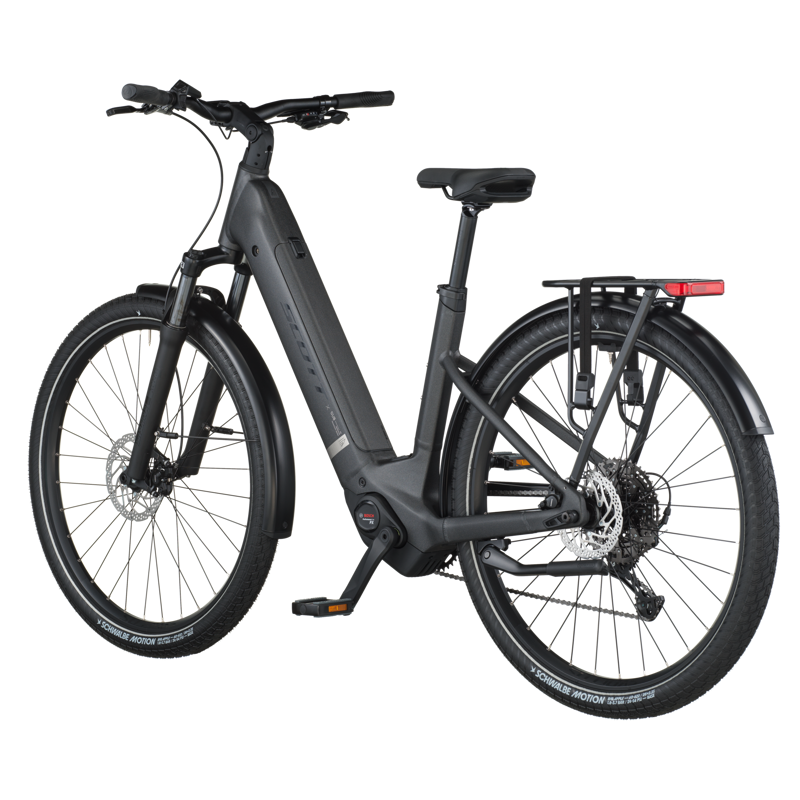 Scott Sub Sport 10 Wave 2026 Electric Hybrid Bike - Midnight Grey-2