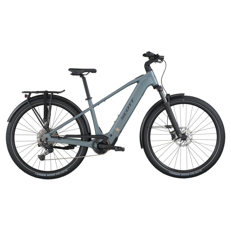 Scott Sub Sport 20 2026 Electric Hybrid Bike - Hematite Blue