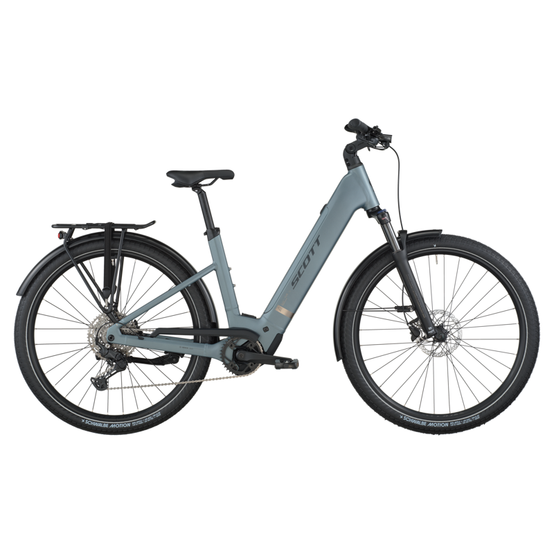 Scott Sub Sport 20 Wave 2026 Electric Hybrid Bike - Hematite Blue