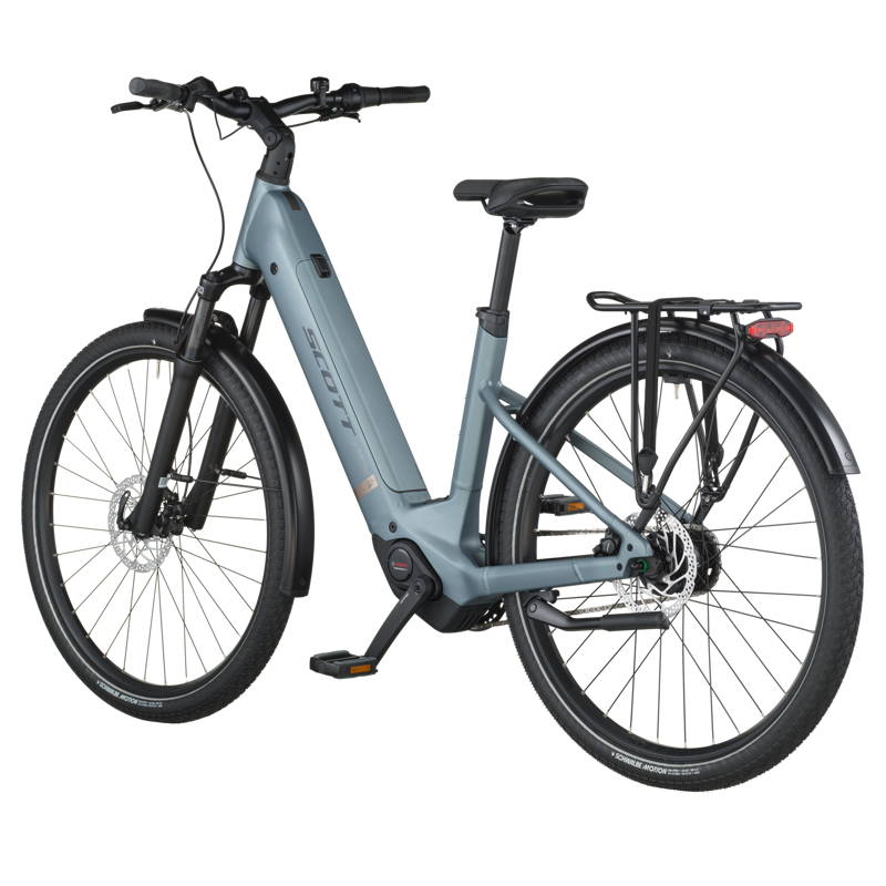 Scott Sub Tour 40 Wave 2026 Electric Hybrid Bike - Hematite Blue-2