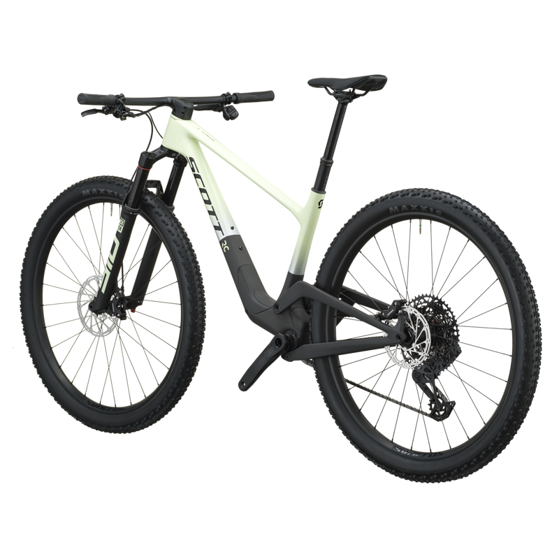 Scott Spark RC Team 29er 2027 Full Suspension Mountain Bike - Cream Green-2