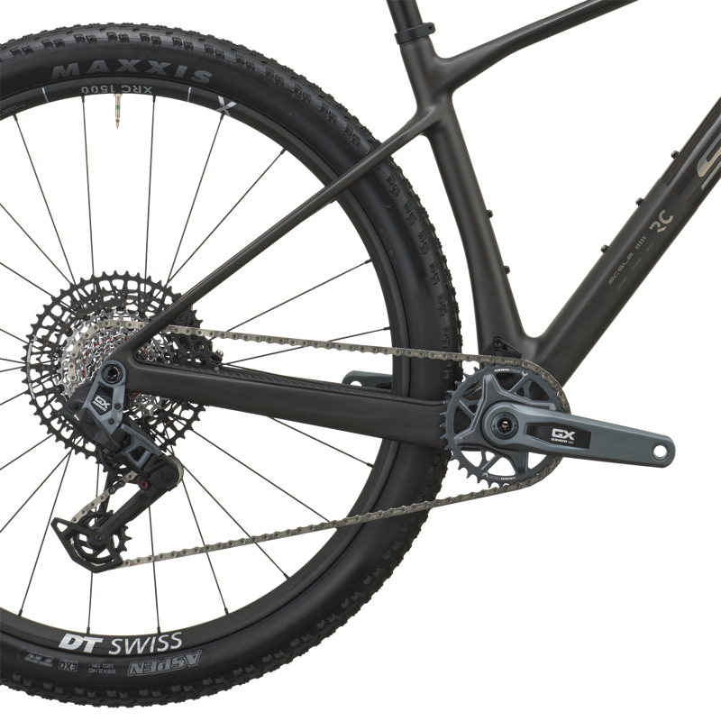 Scott Scale RC Team Issue 29er 2027 Hardtail Mountain Bike - Carbon Black-3