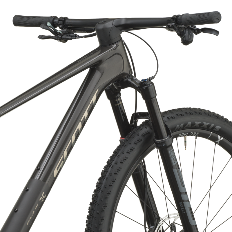 Scott Scale RC Team Issue 29er 2027 Hardtail Mountain Bike - Carbon Black-6