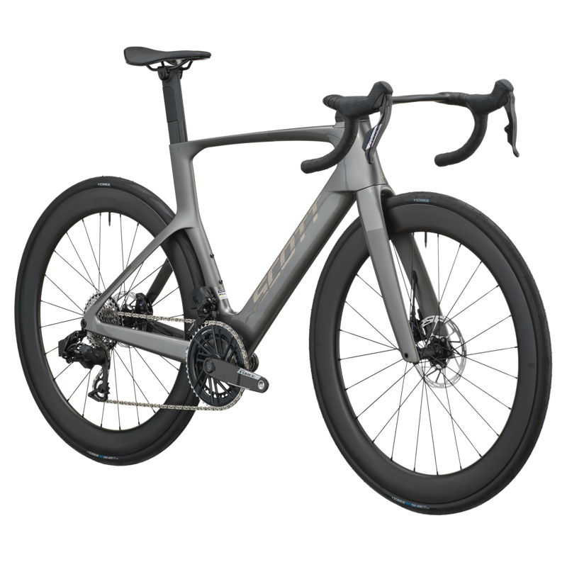 Scott Foil RC Team 2027 Carbon Aero Road Bike - Tungsten Grey-1
