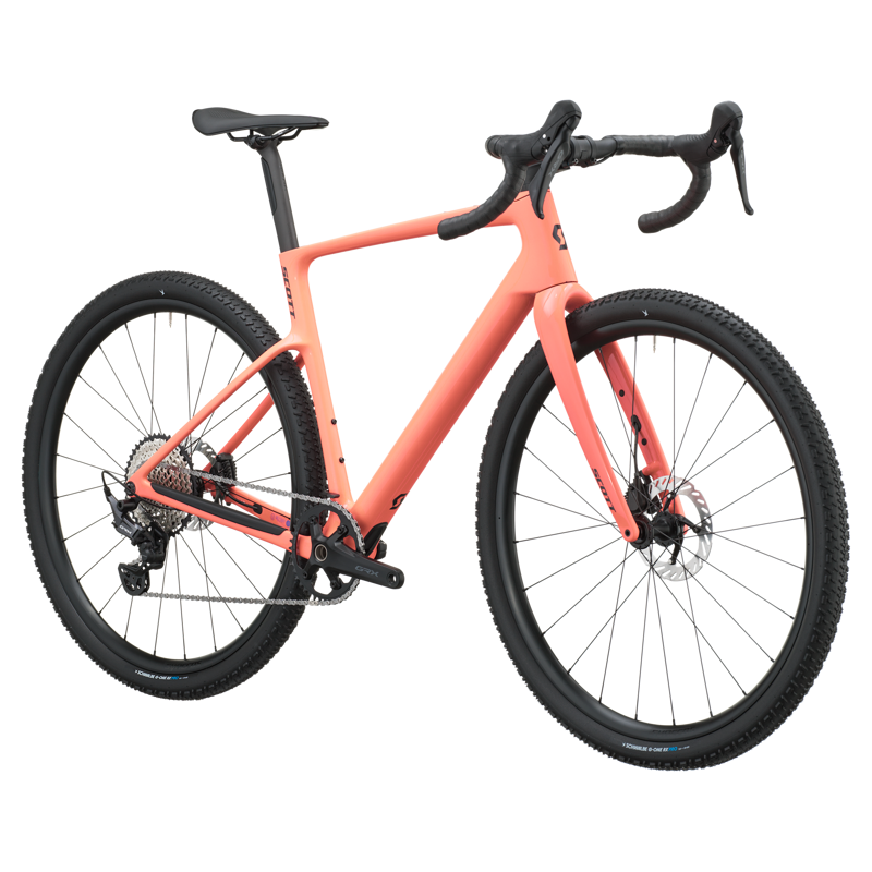 Scott Addict Gravel 40 2027 Carbon Gravel Road Bike - Peach Pink-1